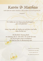 Layoutgestaltung einer Hochzeitskarte - Tipps im weddix Ratgeber