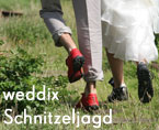 Gewinnspiel - weddix Schnitzeljagdt - Brautpaar auf der Suche ...